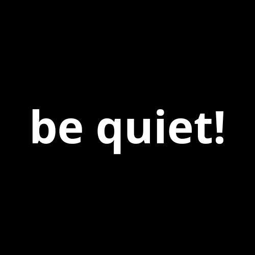 BE QUIET! logo